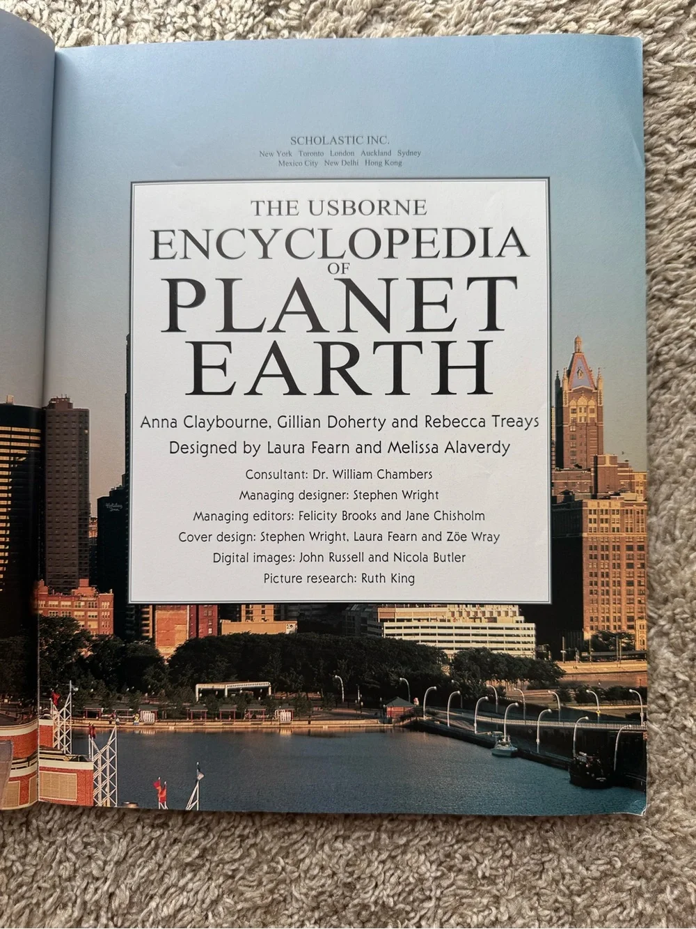 The Usborne Encyclopedia of Planet Earth – Scholastic Paperback Geography Book